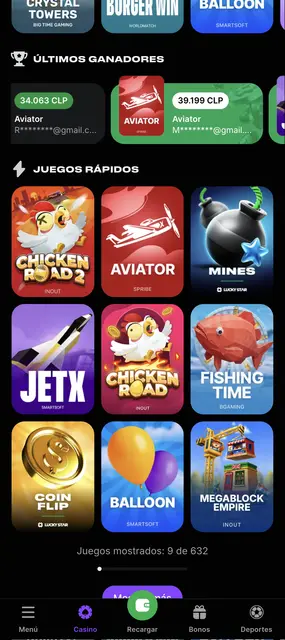Juegos rápidos con Chicken Road 2, Aviator y Mines en el sitio de Lucky Star
